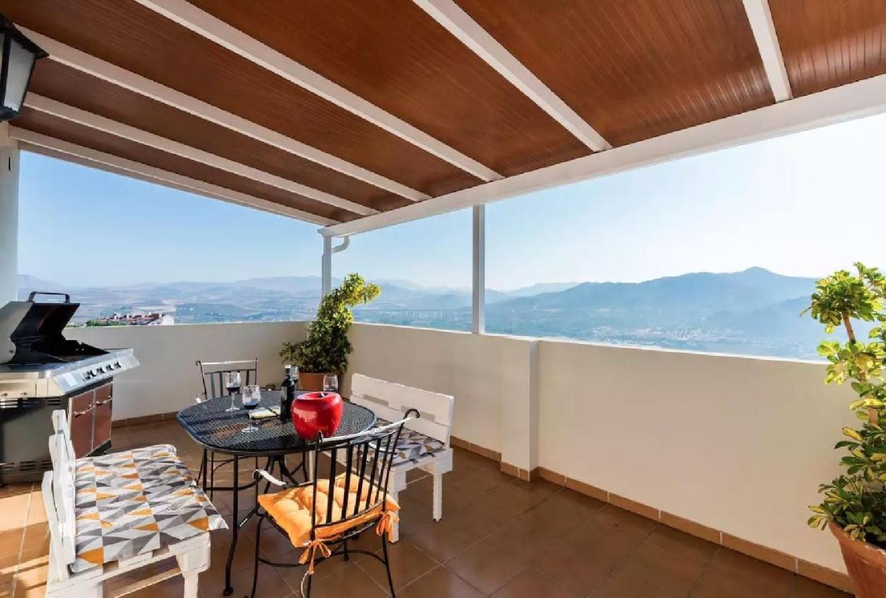 Ferienwohnung Atico Guadalhorce - Mirador Privado Con Barbacoa Y Solarium Alora Exterior foto