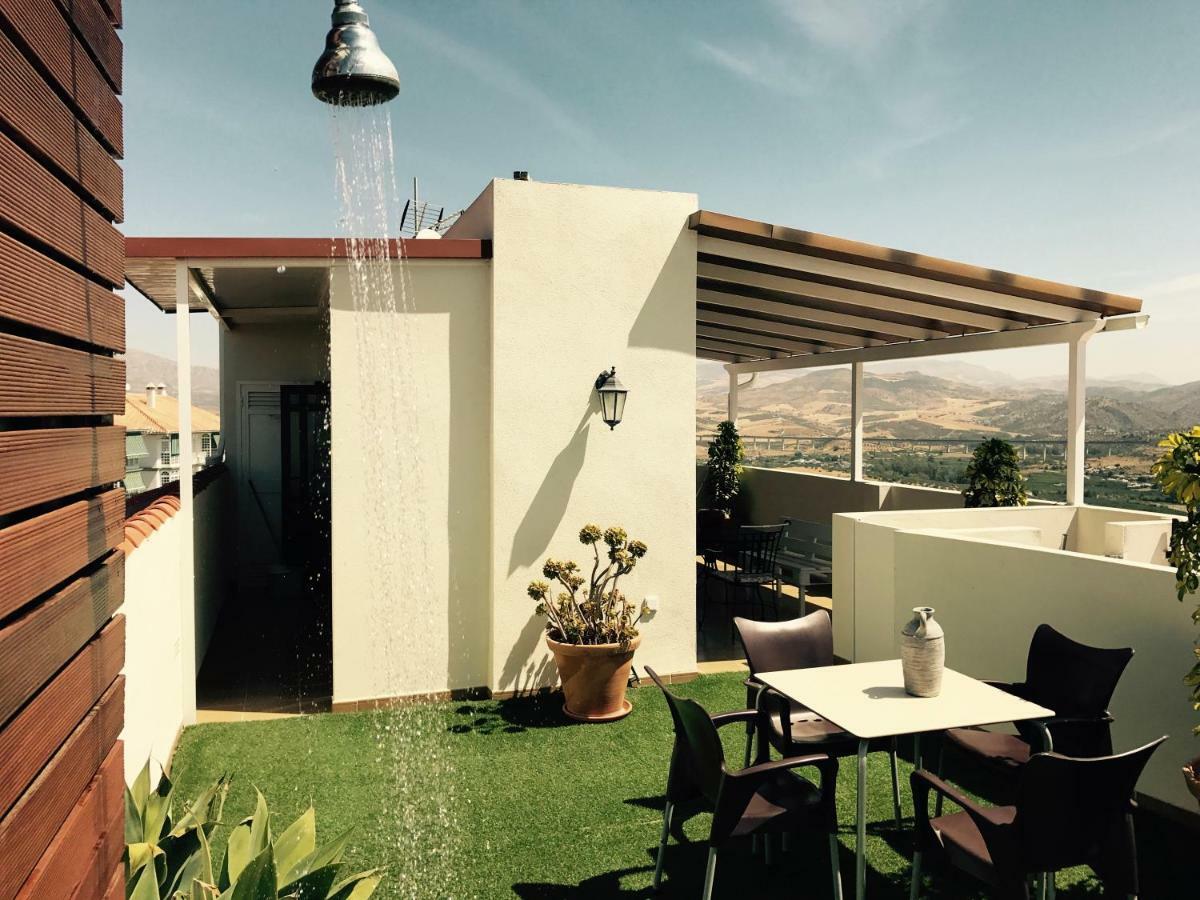 Ferienwohnung Atico Guadalhorce - Mirador Privado Con Barbacoa Y Solarium Alora Exterior foto